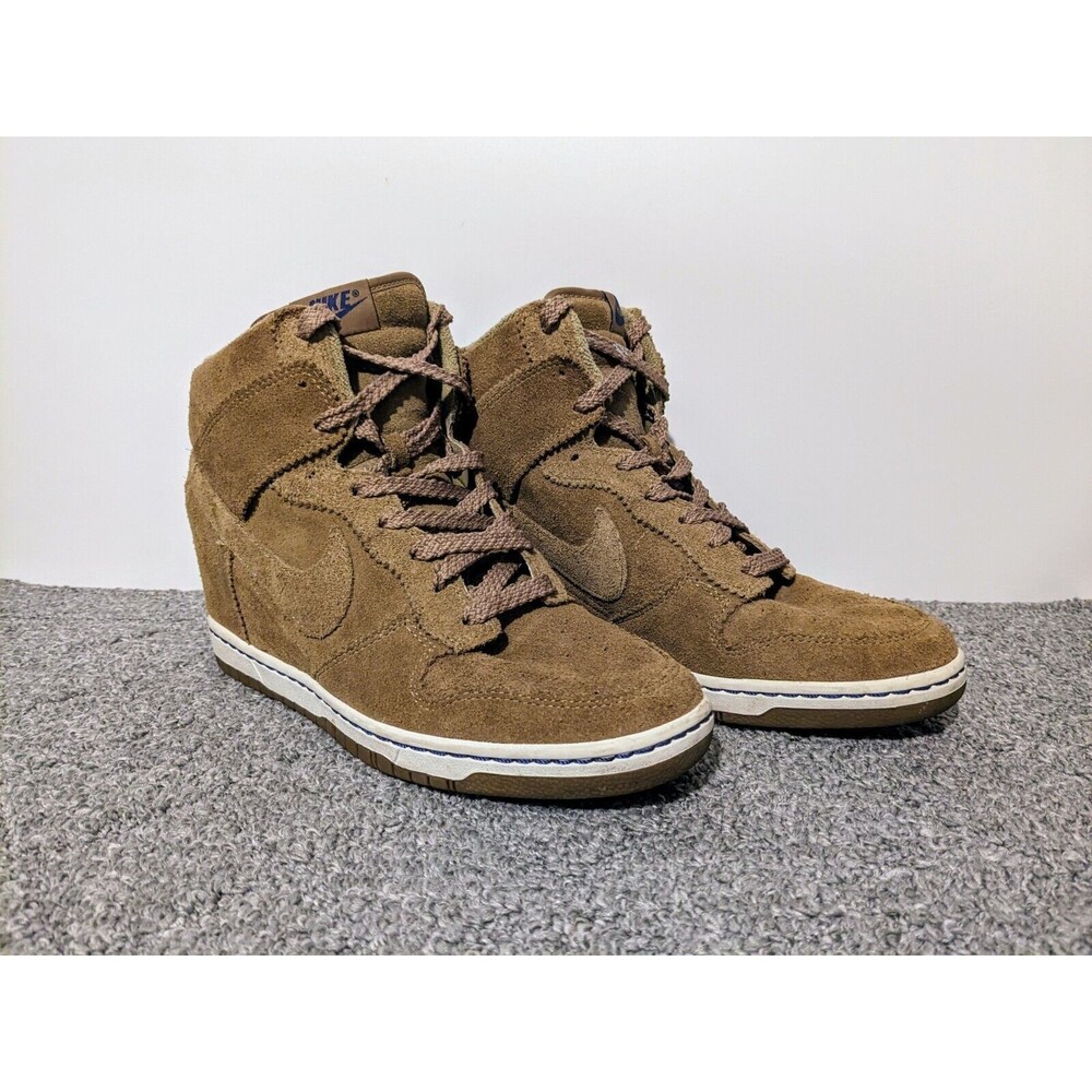 Nike Dunk Sky Hi Womens Size 11 Hidden Wedge Shoes - Picture 5 of 9